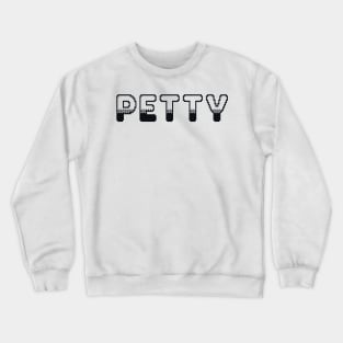 Petty Classic Video Game Graphic Black Crewneck Sweatshirt